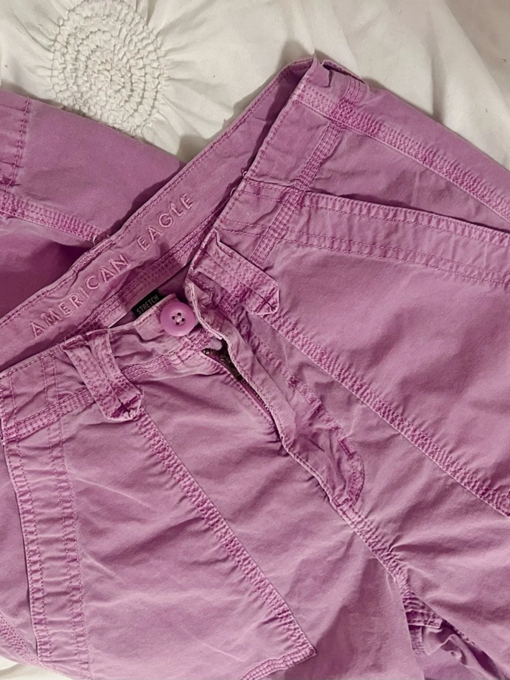 American Eagle Outfitters Purple Cargo Pants - Picture 5 of 6
